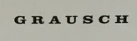 Grausch Logo