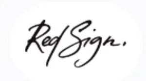 RED SIGN logo