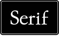 Serif logo
