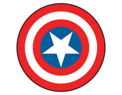 Logo of Captain America