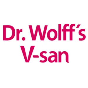 Dr. Wolff's V san logo