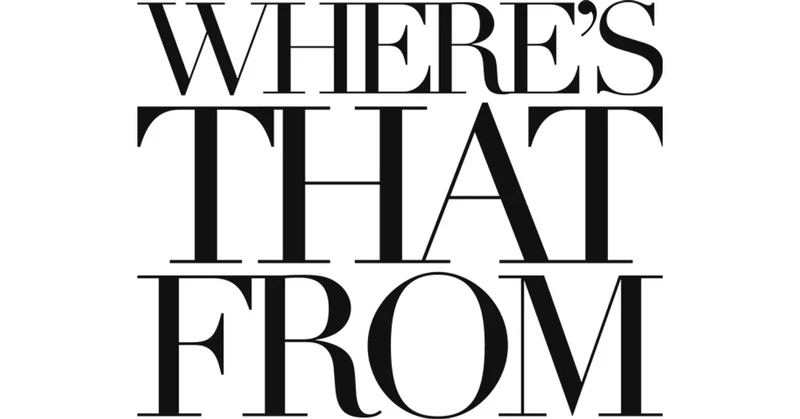 Logo of Where's That From