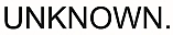 Logo of UNKNOWN Watches