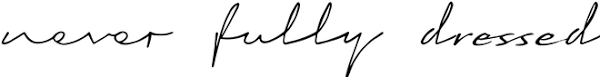 Never Fully Dressed logo