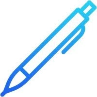 Gel Pens Logo