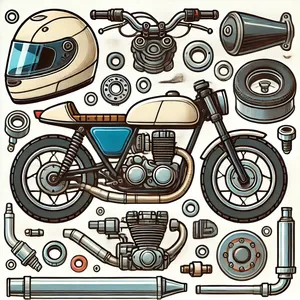 Motorcycle Parts Logo