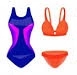 Girls Swim Wear Logo