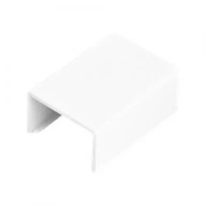 Image of StarTech.com Wall Cable Raceway with Adhesive Tape - 19x11mm - End Piece