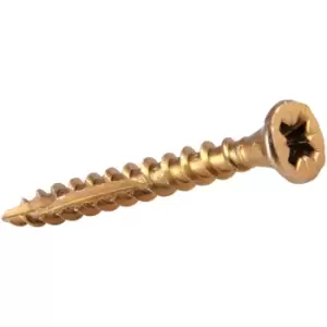 Image of Reisser Cutter Pozi Screw 3.5 x 25mm (200 Pack) in Gold