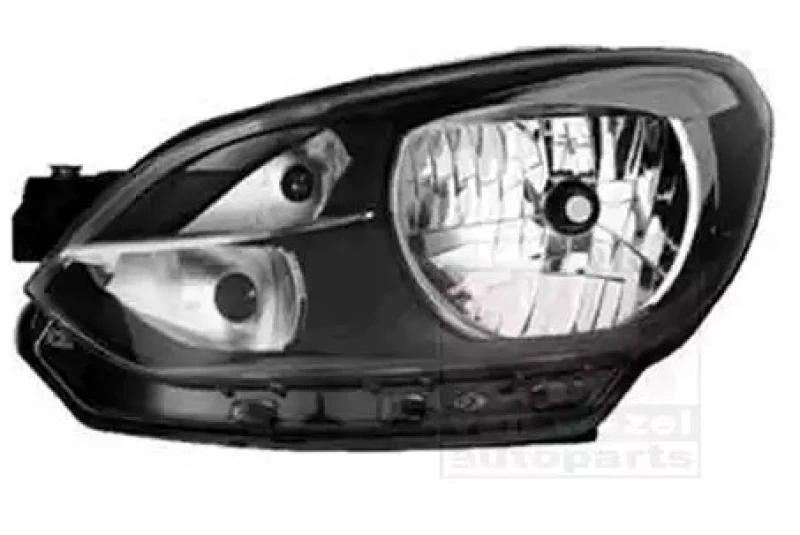 Image of VAN WEZEL 5701961 Headlights H4, Left, with motor for headlamp levelling Headlight (259)