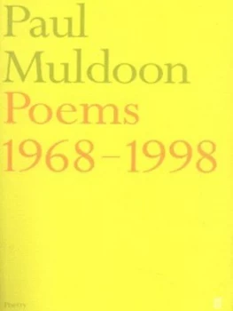 Image of Poems 1968-1998 by Paul Muldoon Paperback