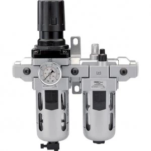 Image of Draper ALFRL2 1/2" BSP Air Line Filter, Regulator and Lubricator