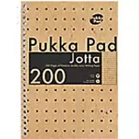 Image of Pukka Notebooks Kraft A5 Ruled Kraft Card Not perforated 200 Pages Cream