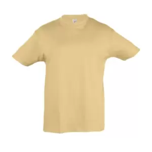 Image of SOLS Kids Regent Short Sleeve T-Shirt (8yrs) (Sand)