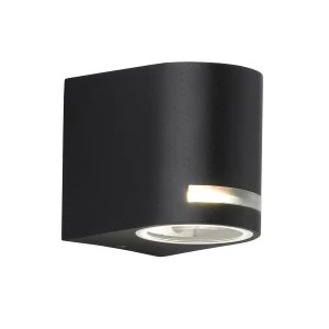 Image of Wofi Panama Wall Lamp - Black