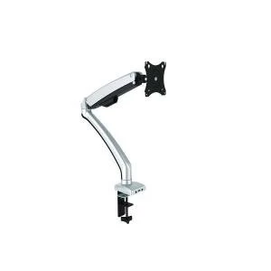 Image of Contour Ergonomics Single Monitor Arm Black Silver CE04631