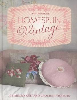 Image of Homespun Vintage by Jane Crowfoot Hardback