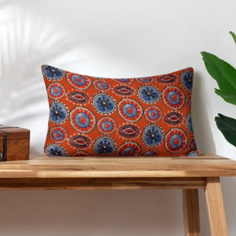 Image of Wylder Akamba Tribal Rectangular Piped Polyester Filled Cushion