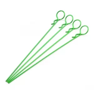 Image of Fastrax Small Metallic Green Long Body Pin 1/10Th