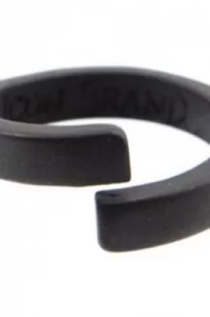 Image of Icon Brand Jewellery Surface Ring Size Large JEWEL P1093-R-BLK-LGE