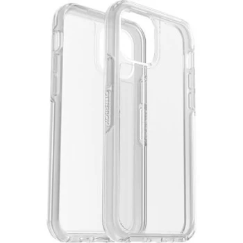 image of Otterbox Symmetry Clear + Alpha Glass Series for iPhone 12/iPhone 12 Pro, transparent