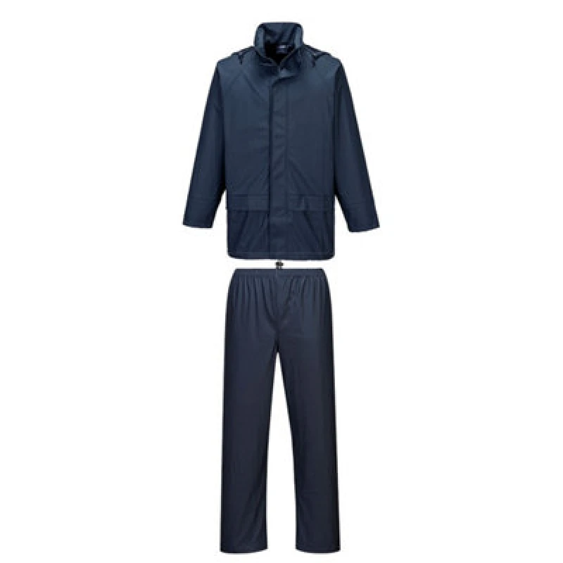 Image of Sealtex Essential Waterproof Rain Suit L450NARL Colour: Navy