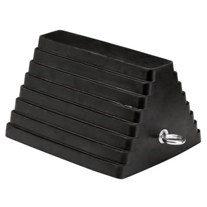 Image of Draper Draper - rubber wheel chocks - single Rubber Wheel Chock, 10 Tonne 21134