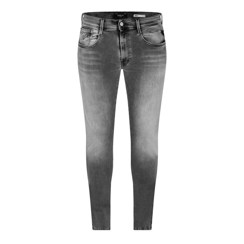 Image of Replay Hyperflex Anbass Slim Jeans 096 Grey male 32W R