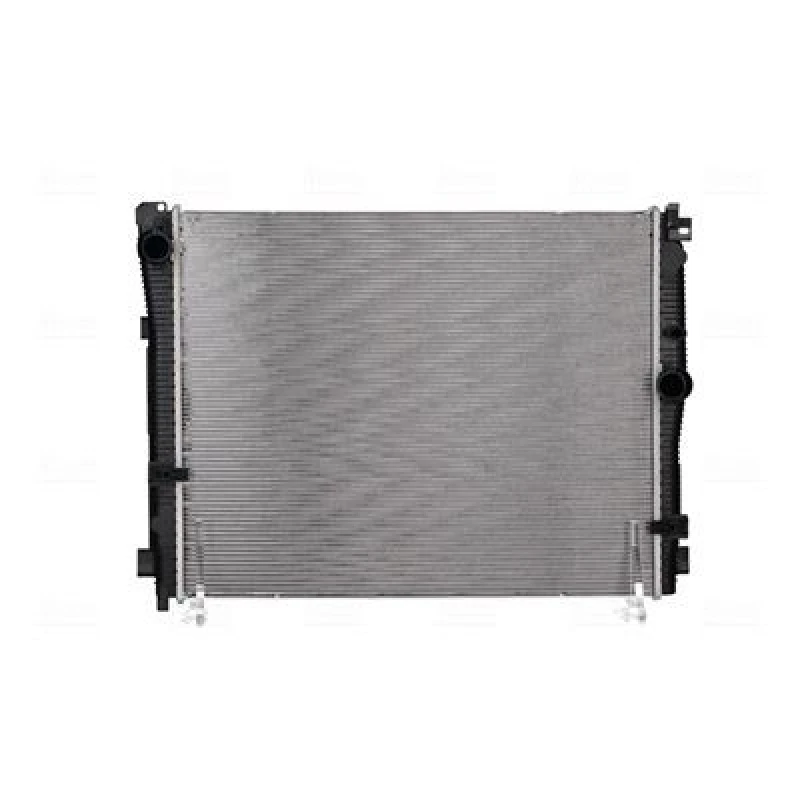 Image of NISSENS 606783 Engine radiator Aluminium, Brazed cooling fins, without expansion tank, without gasket/seal Radiator,engine cooling (470)
