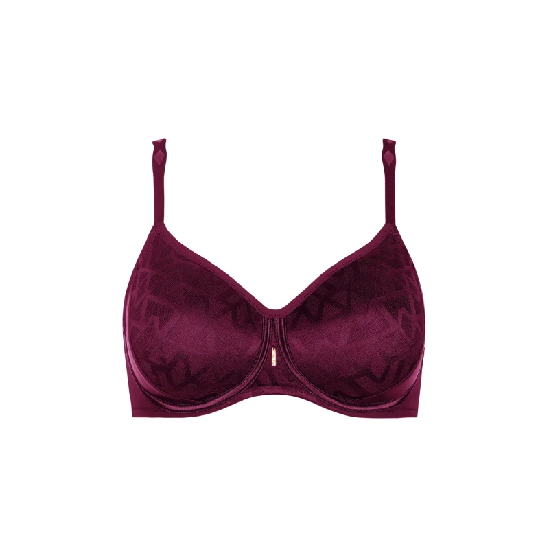 Image of Lisca Non-wired moulded bra For Her Lisca Opal Violet Female 95E