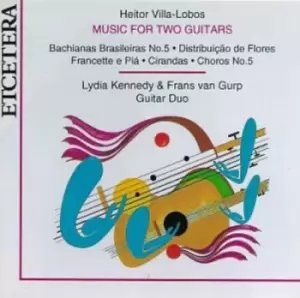 Image of Heitor Villa-Lobos Music for Two Guitars by Heitor Villa-Lobos CD Album