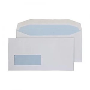 Image of Purely Everyday DL Mailing Bag 220 x 110 mm 90 gsm White Pack of 1000