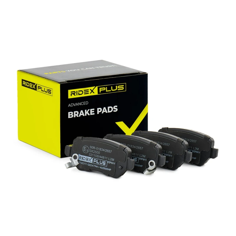 Image of RIDEX PLUS Brake pad set RIDEX PLUS 402B0004P