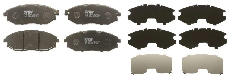 Image of TRW GDB4179 Brake pad set with acoustic wear warning Brake Pad Set,disc brake (402)