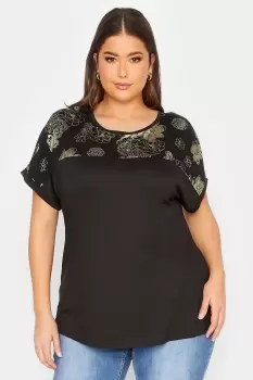 Image of Foil Print Panel Top