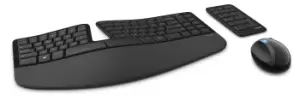 Image of Microsoft Sculpt Ergonomic keyboard RF Wireless QWERTY Black