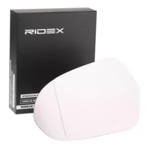 Image of RIDEX Wing Mirror Glass Left 1914M0311 Side Mirror Glass,Mirror Glass AUDI,A6 Avant (4G5, 4GD, C7),A6 Limousine (4G2, 4GC, C7)