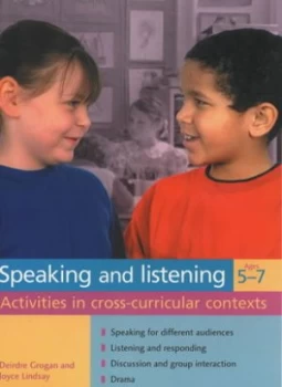 Image of Speaking and Listening Ages 5-7 by Joyce Lindsay Paperback