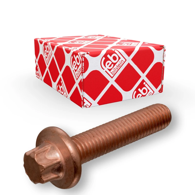 Image of FEBI BILSTEIN 12513 Bolt, exhaust system Copper Bolt,exhaust system (731)
