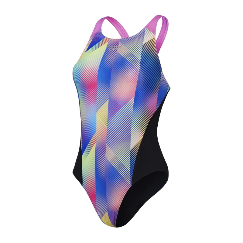 Image of Speedo Allover Digital Recordbreaker 1 Piece Swimsuit Multi Colour female 10
