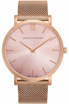 image of Mens Larsson & Jennings Lugano Solaris 40mm Watch LGN40-CMRG-CS-Q-M-RGP-O