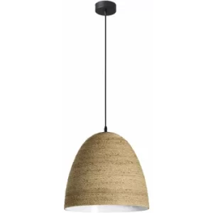 image of Liana brown pendant light 1 bulb