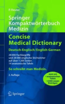 Image of Springer Kompaktworterbuch Medizin / Concise Medical Dictionary by Peter Reuter Paperback