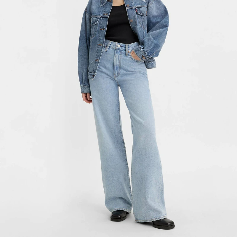 Image of Ribcage Wide Leg Jeans
