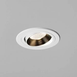 Image of LED 1 Light Tiltable Recessed Downlight Matt White