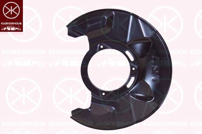 Image of KLOKKERHOLM Brake disc backing plate KLOKKERHOLM 2927370