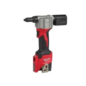 Image of Milwaukee Power Tools M12 BPRT-0 Pop Rivet Tool 12V Bare Unit
