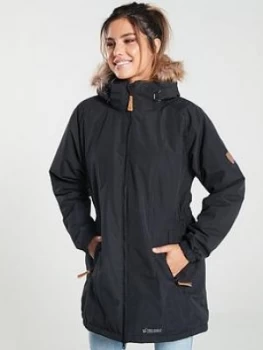 image of Trespass Celebrity Parka - Black Size M Women