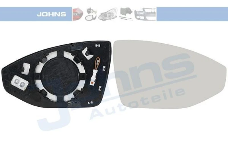Image of Wing mirror glass JOHNS 13 21 38-82