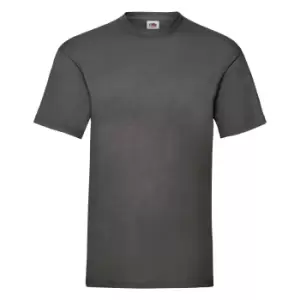 Image of Fruit Of The Loom Mens Valueweight Short Sleeve T-Shirt (M) (Light Graphite)